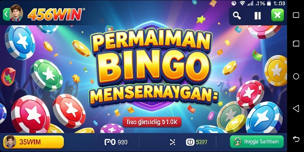 Screenshot gameplay 456WIN yang menunjukkan keseruan permainan Bingo.