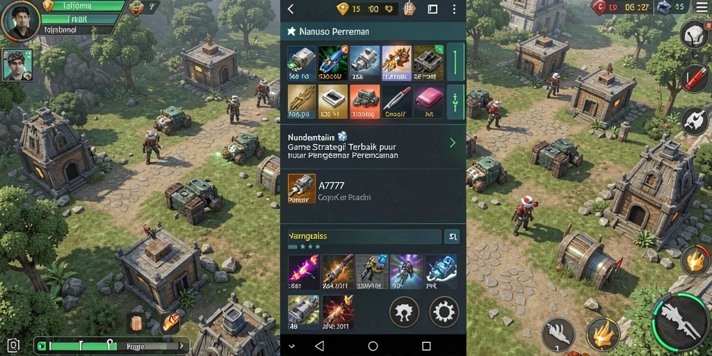 Tampilan gameplay A7777 yang menegangkan dan strategis.