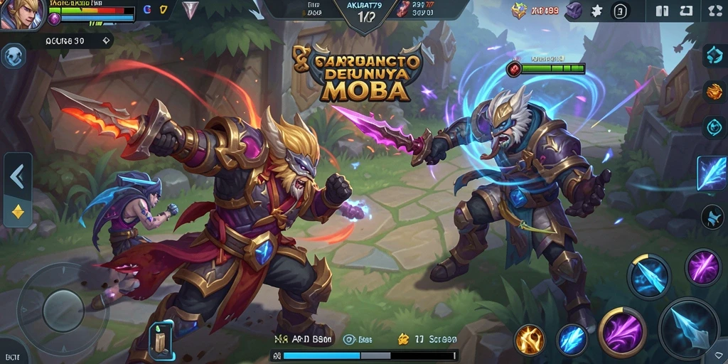 Gameplay seru dalam pertarungan tim di AKURAT79.