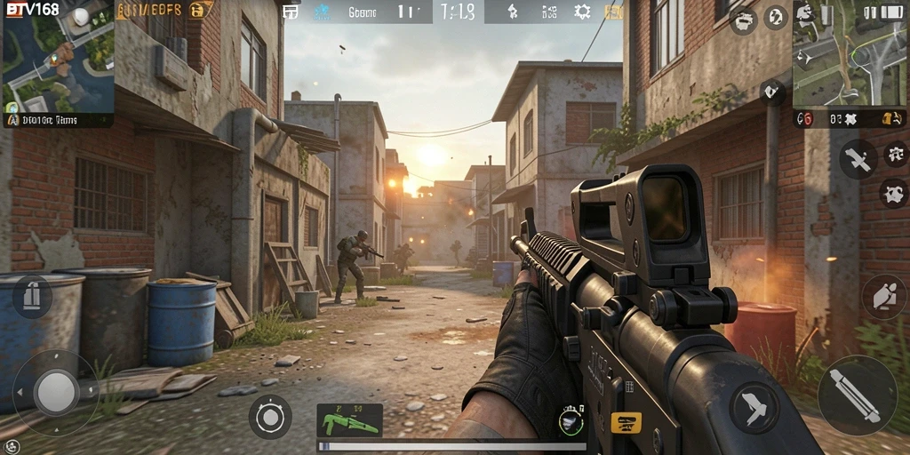 Tampilan gameplay seru dan menantang di BTV168.