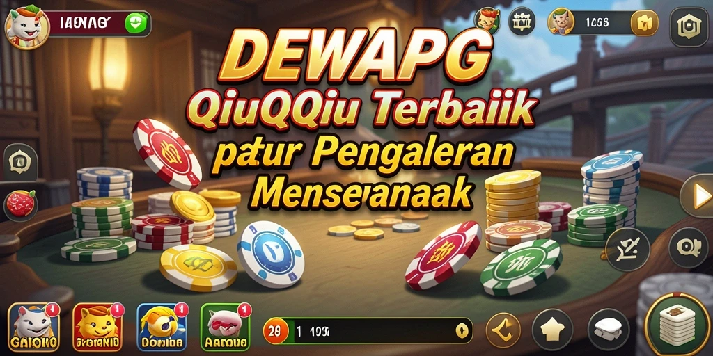 Tampilan gameplay QiuQiu yang seru dan interaktif.