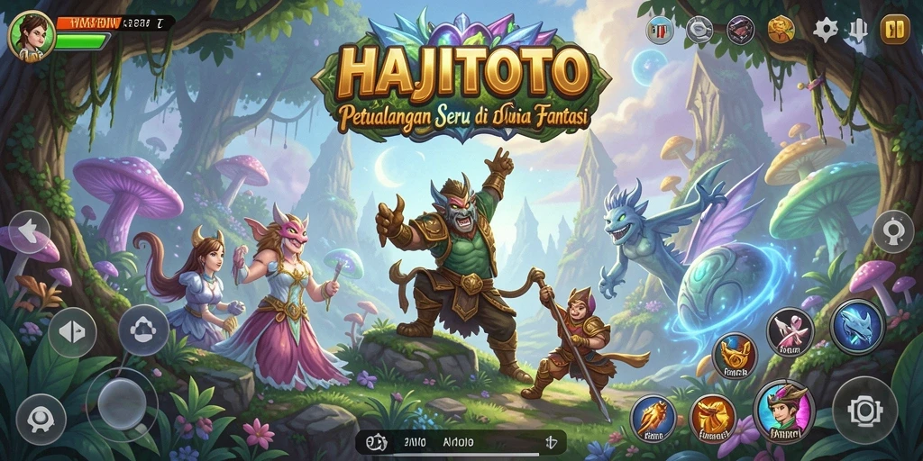 Tampilan gameplay HAJITOTO yang mendebarkan dan penuh warna.