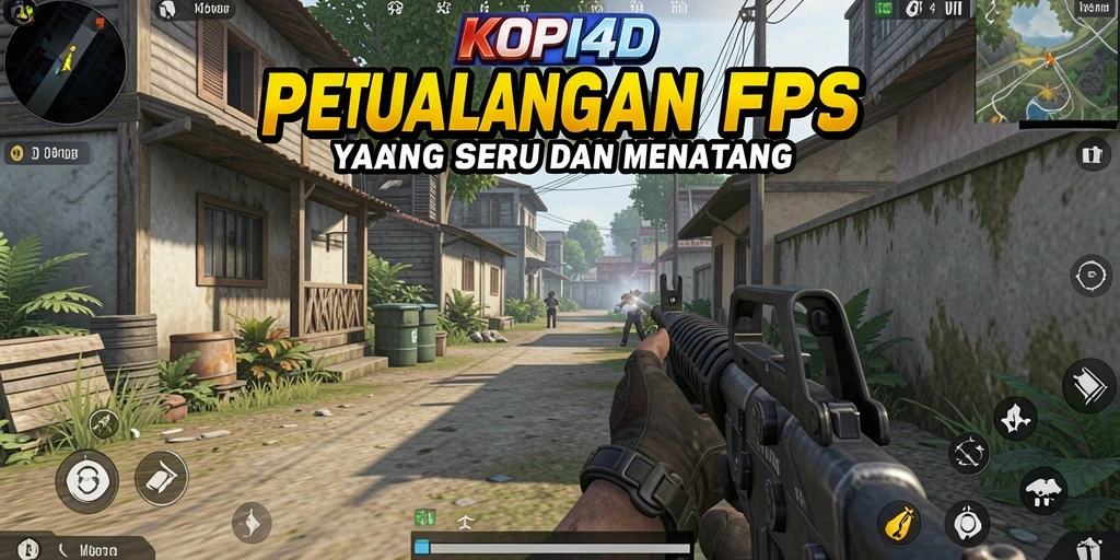 Tampilan gameplay KOPI4D yang mendebarkan dan intens.