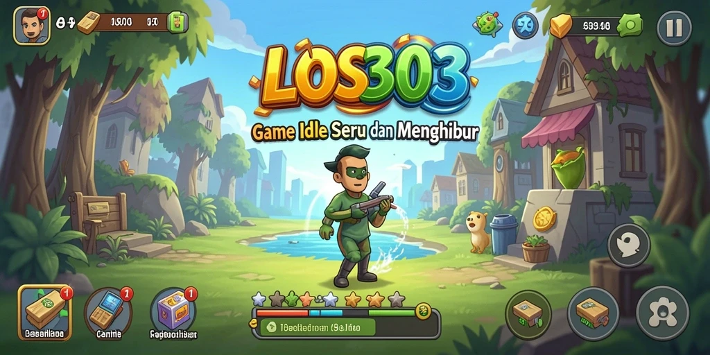Tampilan gameplay menarik dari LOS303 dengan karakter yang aktif.