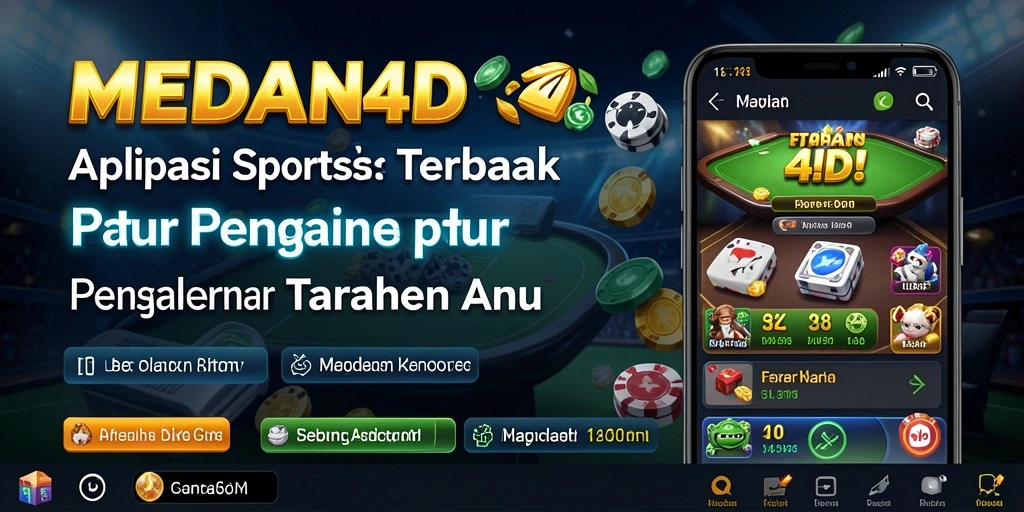 Tampilan menarik dari gameplay Sportsbook di MEDAN4D.