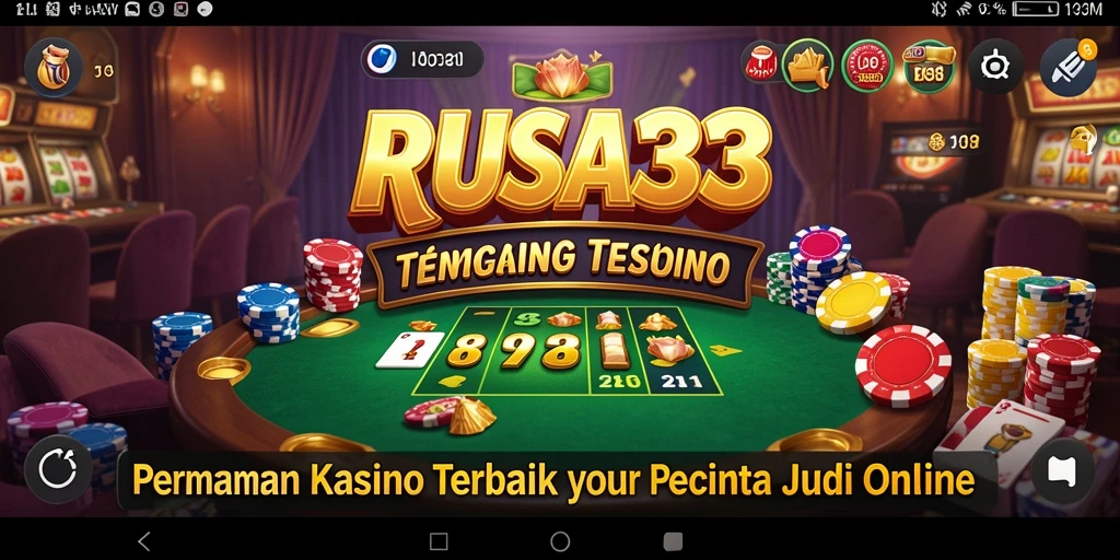 Gameplay kasino yang interaktif dan menghibur di RUSA33.